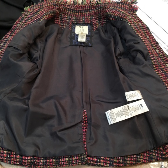 DEPTWomen Military Style Fringe Jacket Blazer XS - Picture 9 of 9